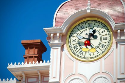 Mickey Mouse Uhrenturm